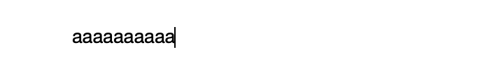 Example output with value set to false
